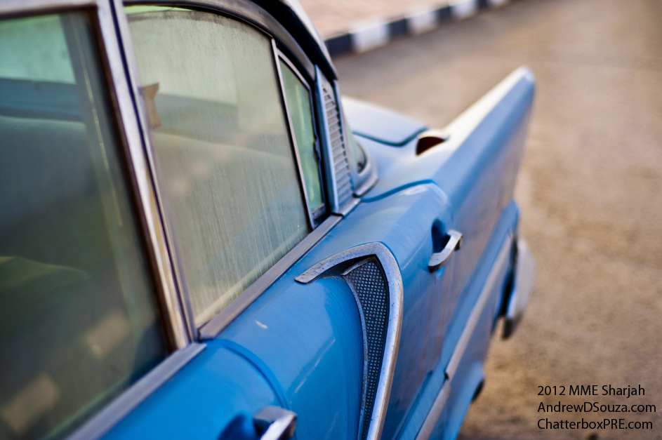 Clasic Chevy Side Sharjah UAE Photography